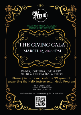 The Giving Gala flyer