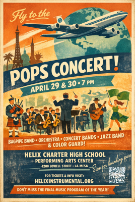 Helix Highlander Instrumental Music | Fly to the Pops Concert!