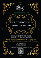 32nd Annual Giving Gala &nbsp;  &nbsp;  &nbsp;  &nbsp;  &nbsp; March 12th !!!