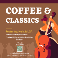 Coffee & Classics Concert Series October 29th